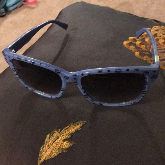 MCM Accessories - MCM Retro Sunglasses Blue
